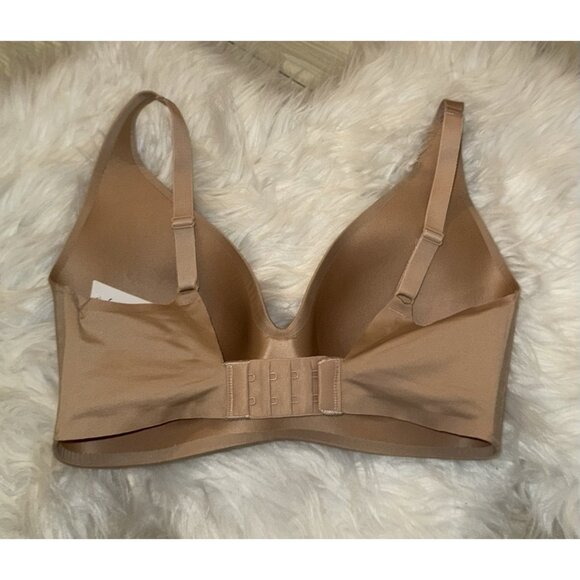 Gap Body Everyday Wire Free Bra Lightly Lined Womens 34D Beige New Nwt - Picture 4 of 6